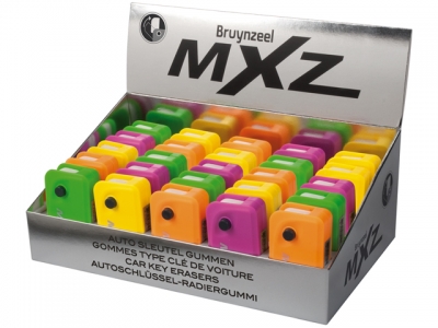 MXZ Display 24 Car Key Erasers 1217D25